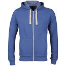 Brave Soul Men's Adrian Hoody - Cobalt Marl - S - Cobalt Marl Image 1