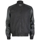 Brave Soul Men's Detroit Jacket - Black - S - Noir Image 1