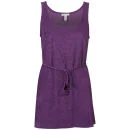 Chloe Women's Towelling Dress - Purple - 10 - Violet Image 1
