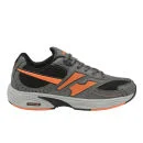 Gola Men's Radium Trainers - Grey/Black/Orange - UK 8 - Gris Image 1