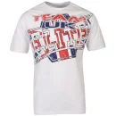 MMA Elite Men's UK T-Shirt - White - S - Blanc Image 1