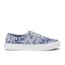 Vans Women's Authentic Slim Mixed Geo Trainers - Navy - 3 - Bleu Image 1