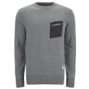 Boxfresh Men's Halle Sweatshirt - Grey Marl - S - Gris Image 1