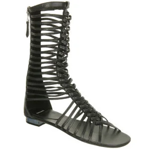 Bronx Women's Alys High Gladiator Sandals - 3 - Noir Image 1