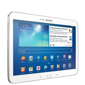 Samsung Galaxy Tab 3 WiFi 10.1 Inch Tablet 16 GB - White Image 1
