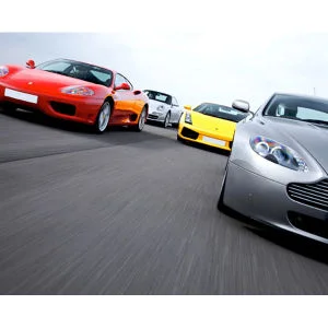 Double Supercar Driving Blast Image 1