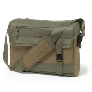 Oakley Men's Halifax Courier Computer Bag - Worn Olive - One Size - Vert Citron Image 1