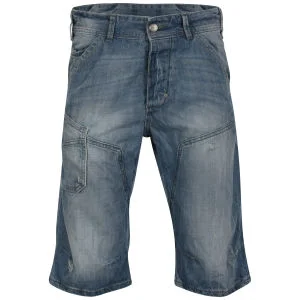Jack & Jones Men's Branco Miners SC 386 Shorts - Denim - XXL Image 1
