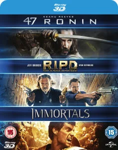 47 Ronin 3D + R.I.P.D. Brigade Fantôme 3D + Les Immortels 3D Image 1
