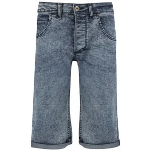Shorts en Denim Soul Star pour Homme -Bleu - 28R - Bleu Image 1