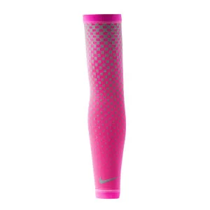 Nike Dri-Fit 360 Arm Sleeves - Hyper Pink/Silver - S-M - Rose Image 1