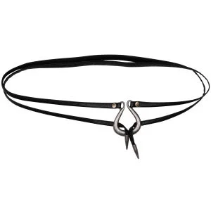 Firetrap Women's Bragg Thong Belt - XS - Noir Image 1