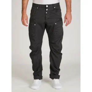55 Soul Men's Generation Trousers - Charcoal - 30R - Charbon Image 1