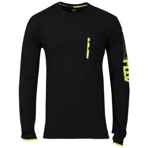 Nike Men's Athletic Department Long Sleeve T-Shirt - Black - S - Noir Image 1