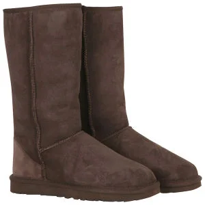 UGG Women's Classic Tall Boots - Chocolate - 3.5 - Chocolate Image 1