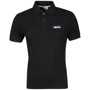 Ellesse Men's Baseliner Polo Shirt - Black - S - Noir Image 1