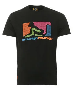 Drunknmunky Men's Embroidered OG T-Shirt - Black - S - Noir Image 1