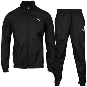 Puma Men's Woven Tracksuit - Black - S - Noir Image 1