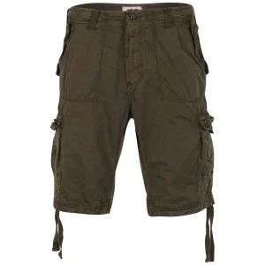 Shorts Ringspun Iniesta pour Homme -Kaki - 28 - Khaki Image 1