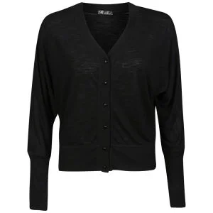 Brave Soul Women's Claire Button Cardigan - Black - S - Noir Image 1