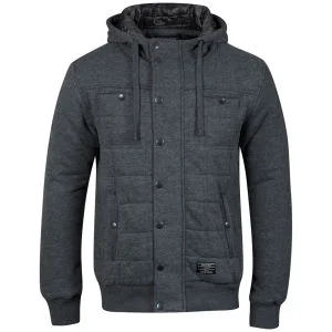 Jack & Jones Men's Esson Sweat Jacket - Grey - S - Gris Image 1