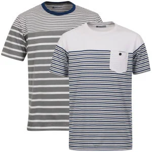 Tom Frank Men's 2-Pack T-Shirt - Grey - S - Gris Image 1