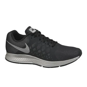 Nike Men's Zoom Pegasus 31 Flash Neutral Running Shoes - Black/Reflective Silver - UK 7 - Noir Image 1