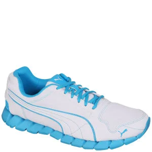 Puma Men's Kevlar Runner Trainers - White/Blue - 7 - Blanc/Bleu Image 1