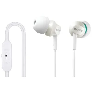 Sony MDR-EX58V Earphones - White Image 1