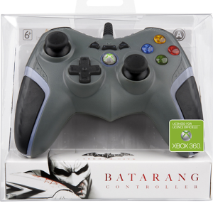 Batarang Wired Xbox 360 Controller Image 1