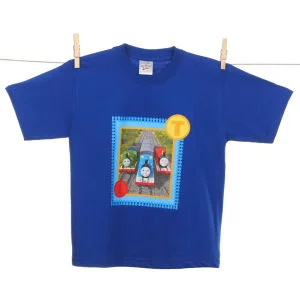 Kids' Thomas The Tank Engine Photo T - Shirt - Blue - 3-4 Yrs - Bleu Image 1
