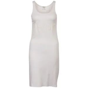 Chloe Women's Tonal Jersey Dress - White - 10 - Blanc Image 1