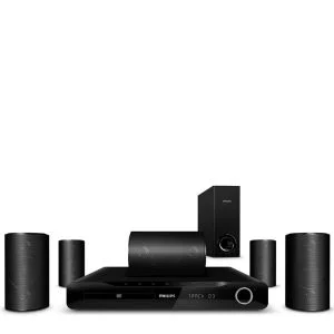 Philips: HTS3520 DVD 5.1 Surround Sound Home Theatre Kit Image 1