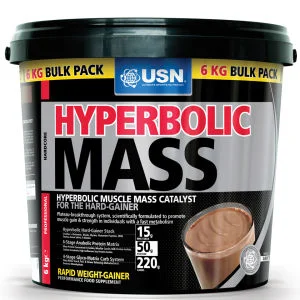 USN Hyperbolic Mass 6kg - 6kg - Tub - Chocolat Image 1