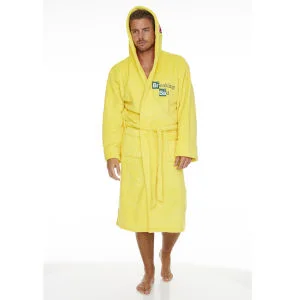 Breaking Bad Cook Suit Bathrobe - Yellow Image 1