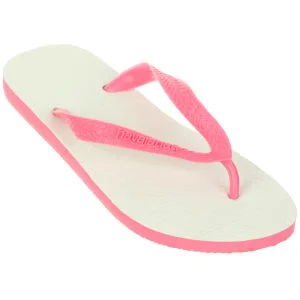 Havaianas Women's Tradicional Flip Flops - Pink - 2 - Rose Image 1