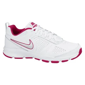 Nike Women's T-Lite XI Training Shoes - White/Pink - UK 4 - White/Pink Image 1