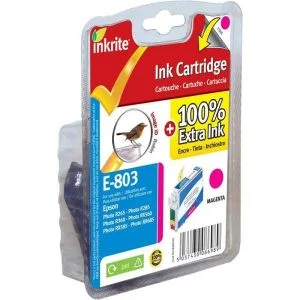 Epson Compatible T0803 Magenta Ink Cartridge Image 1