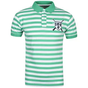 Soul Star Men's Santiago Polo Shirt - Green - S - Vert Citron Image 1