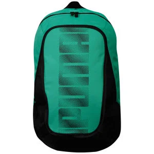 Puma Men's Deck Back Pack - Green/Black Image 1