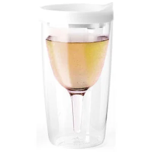 Vino2Go Portable Wine Cup - Clear Image 1