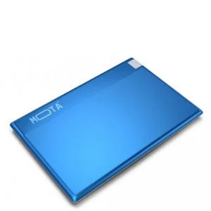 MOTA Credit Card Sized Emergency Portable Power Bank 800mAh Charge Card - Blue Image 1