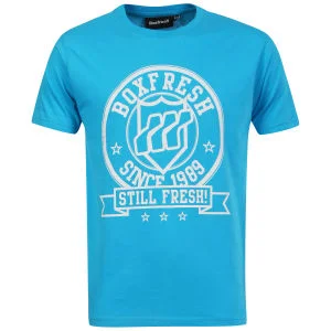 Boxfresh Men's Labret T-Shirt - Blue Atoll - XL - Bleu Image 1