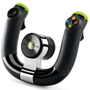 Official Xbox 360 Wireless Speed Wheel Image 1