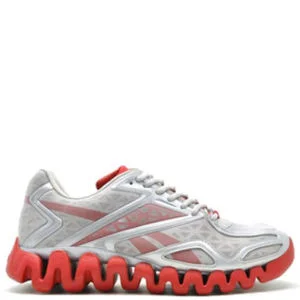 Reebok Men's Reezig Zigsonic Trainers White/Red - 8 - Blanc Image 1