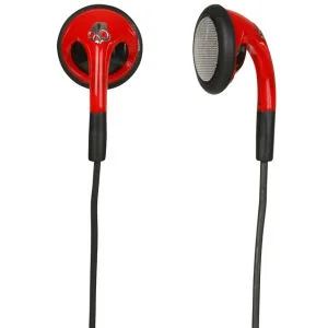 Skullcandy Fix Earphones with Mic - Red Image 1
