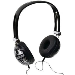 ECKO Unlimited Impact Headphones inc Mic - Black Image 1