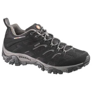 Merrell Men's Moab Gore Tex Hiking Shoes - Black - UK 7 - Noir Image 1