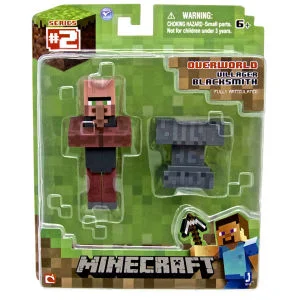 Minecraft – Villageois Forgeron – Figurine Articulée 7 cm Image 1