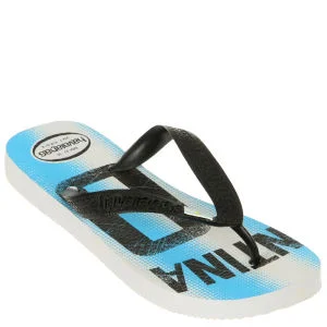 Havaianas Unisex Team Argentina Flip Flops - Blue/White - 1/2 - Blue/White Image 1